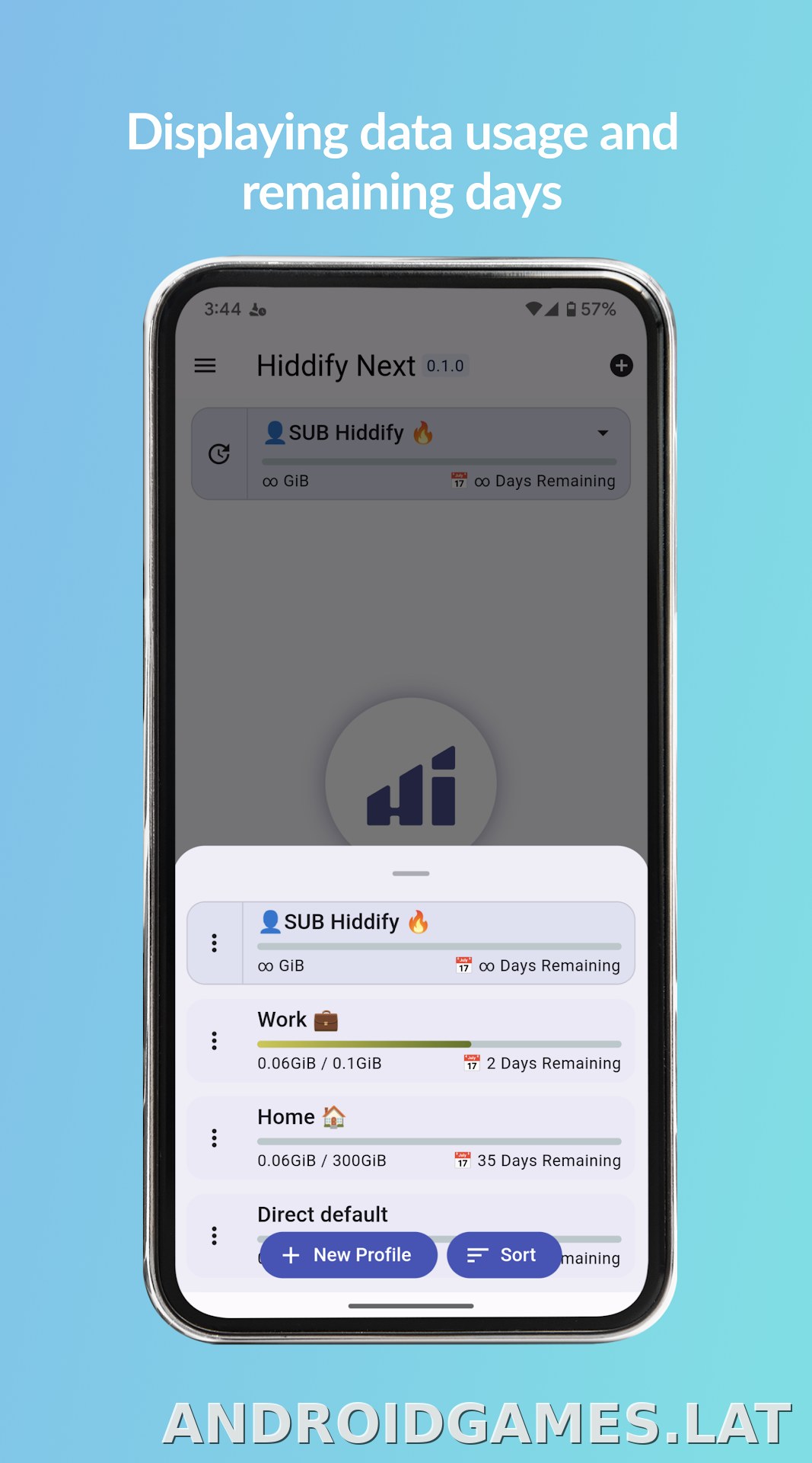Hiddify скриншот 5