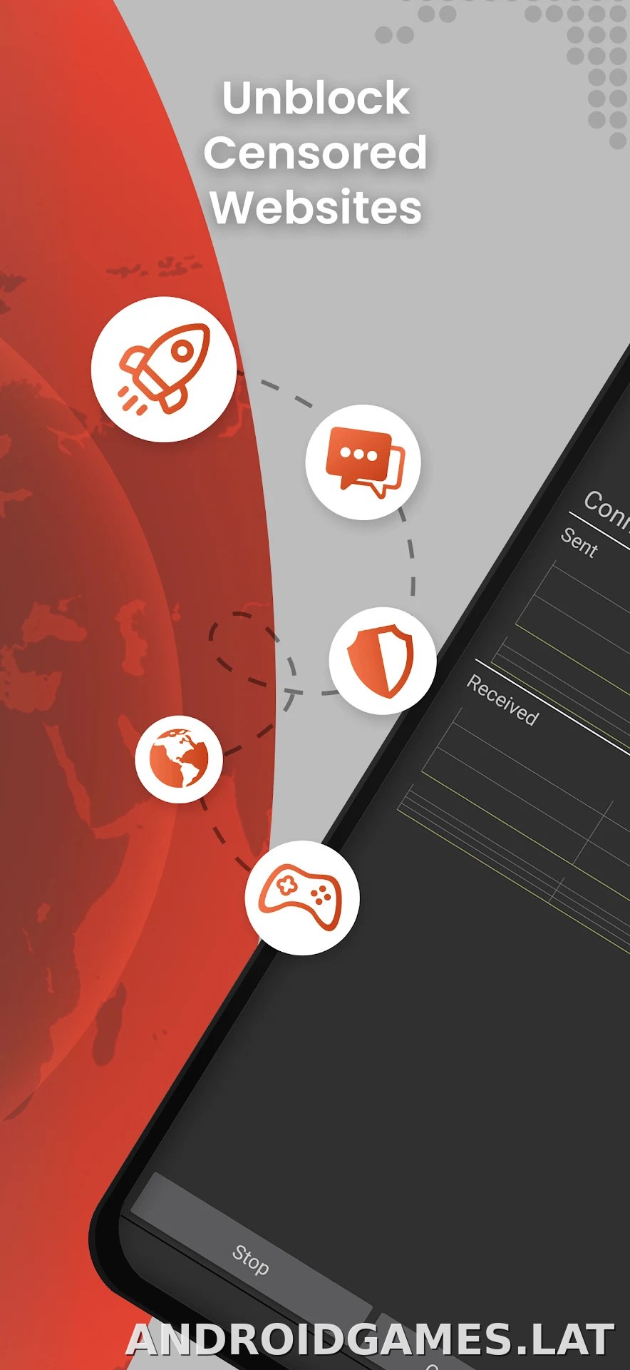 Psiphon Pro скриншот 2