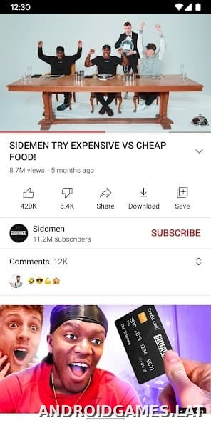 ЮТуб скриншот 3