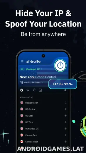 Windscribe скриншот 5